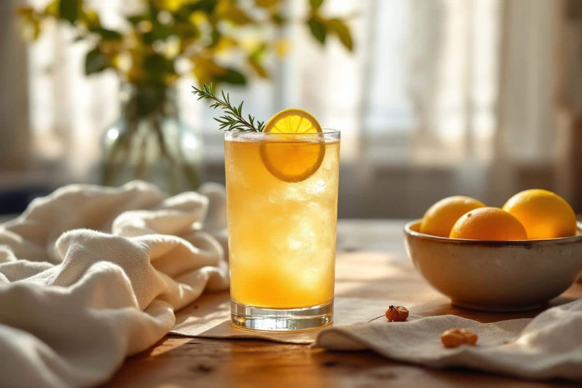 réchauffez vos soirées avec un gin toddy innovant au citron et au miel