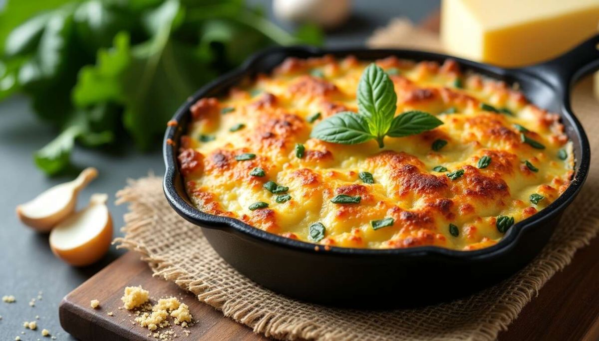 Un gratin de côtes de bettes savoureux