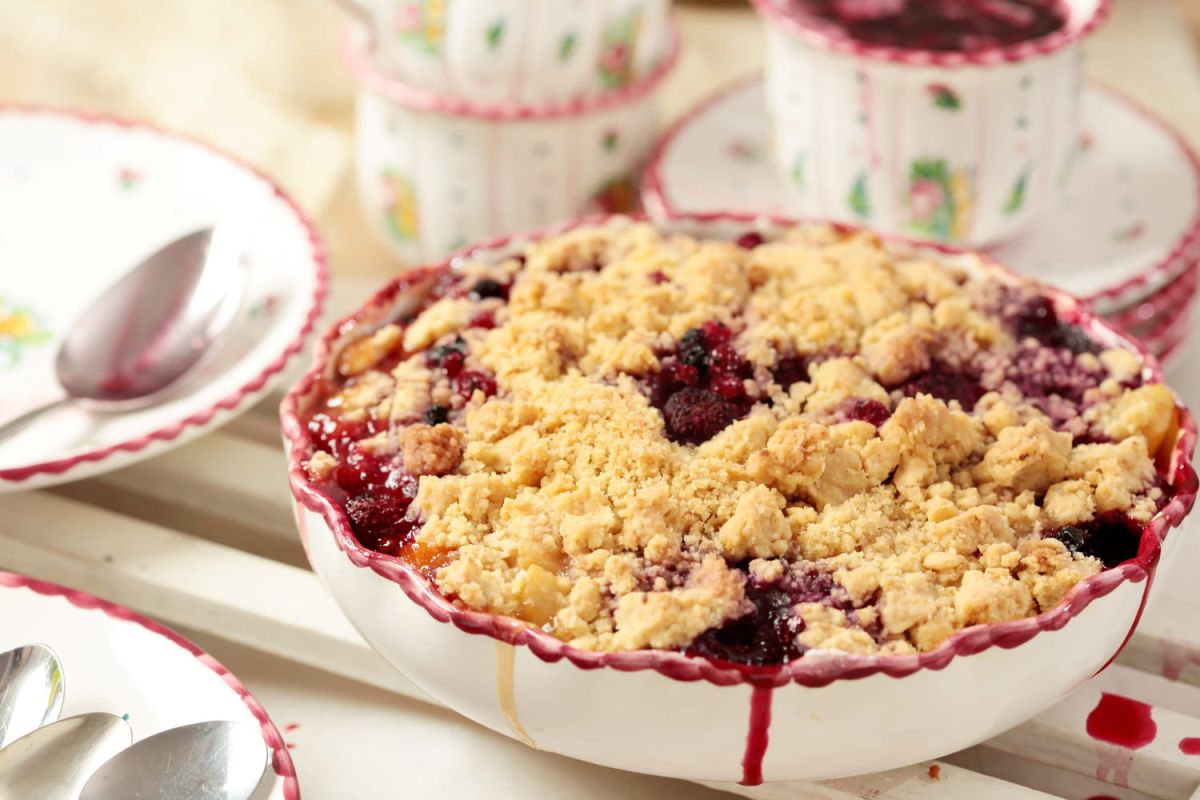 Le secret britannique pour un crumble irrésistible