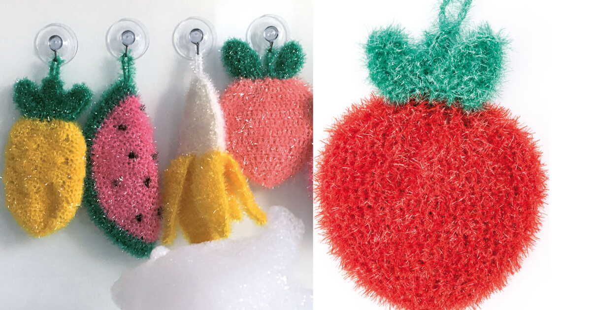 L'art de créer des éponges fruits au crochet : tendance et écoresponsabilité