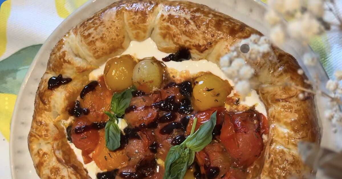 Réveillez vos papilles avec cette tarte soleil à la burrata