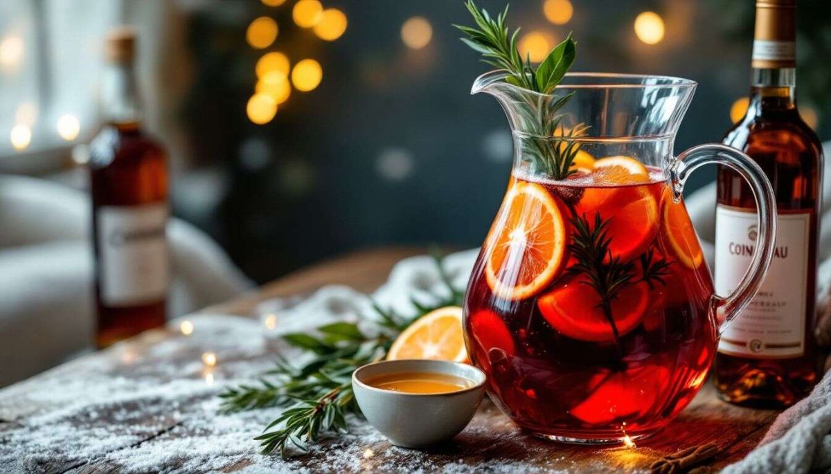Recette festive : Sangria de Noël