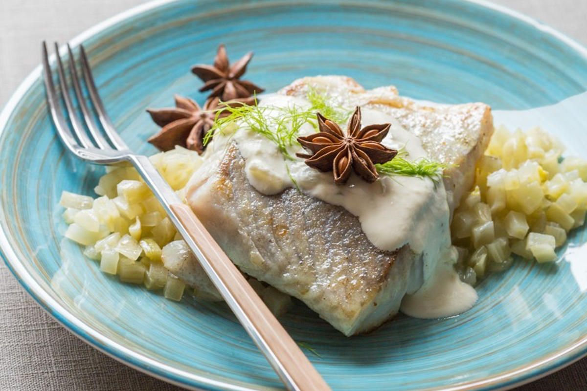 Filet de lieu au fenouil et à l'anis