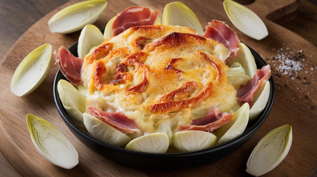 Les endives au jambon gratinées : un délice hivernal