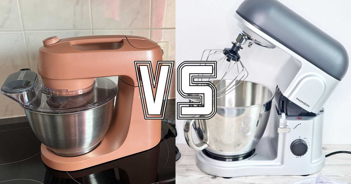Kenwood Go vs Thomson THKM1000 : quel robot pâtissier choisir ?