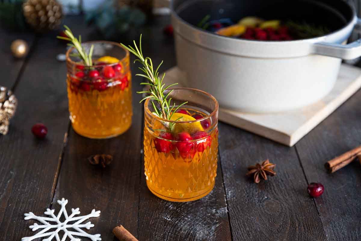Cidre chaud de Noël