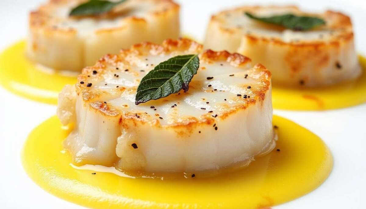 Craquez pour les noix de saint-jacques à la crème et au vin blanc