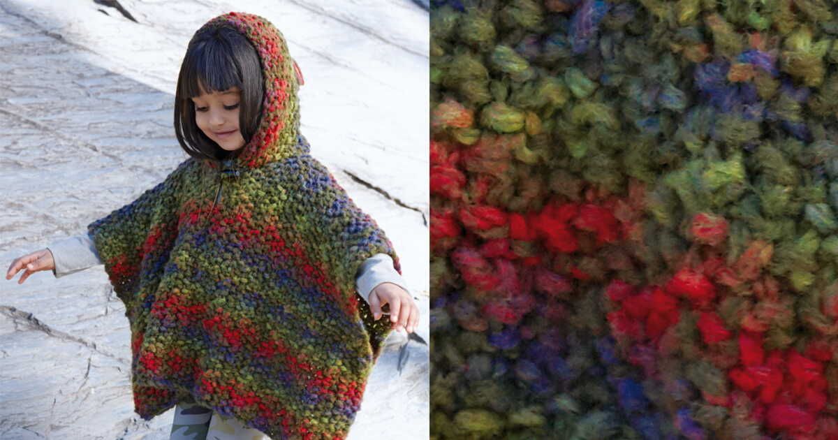 Le poncho chiné pour enfants : l'alliance parfaite entre confort et style