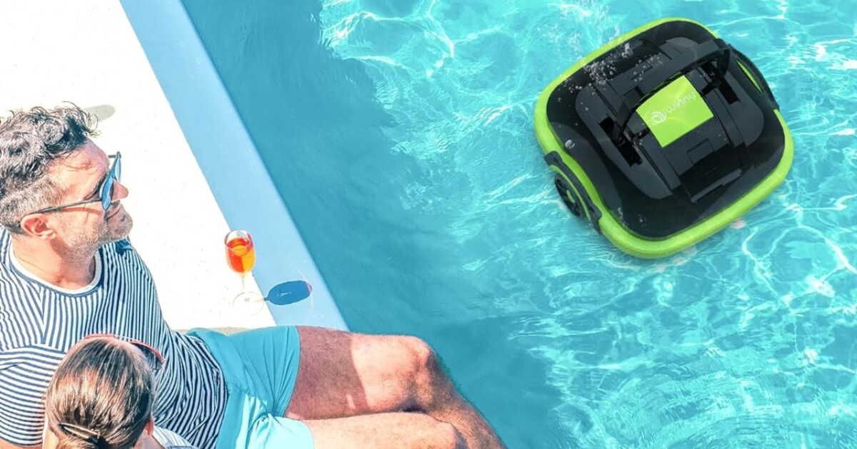 le robot de piscine qui transforme l'entretien en un jeu d'enfant à -29%