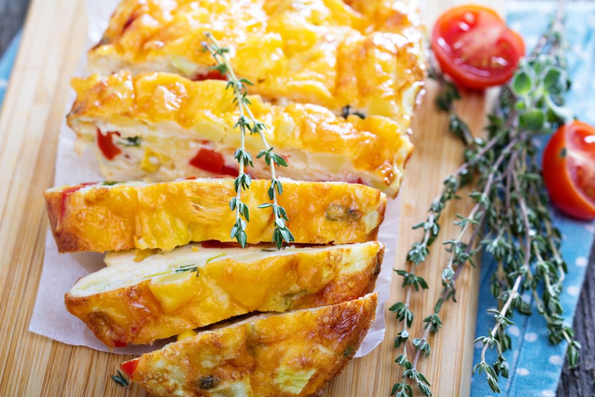 Un cake savoureux qui évoque la Provence
