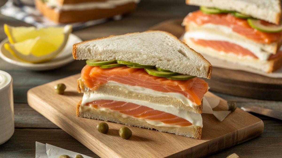 Découvrez le club sandwich saumon fumé et fromage : une recette gourmande pour toutes les occasions