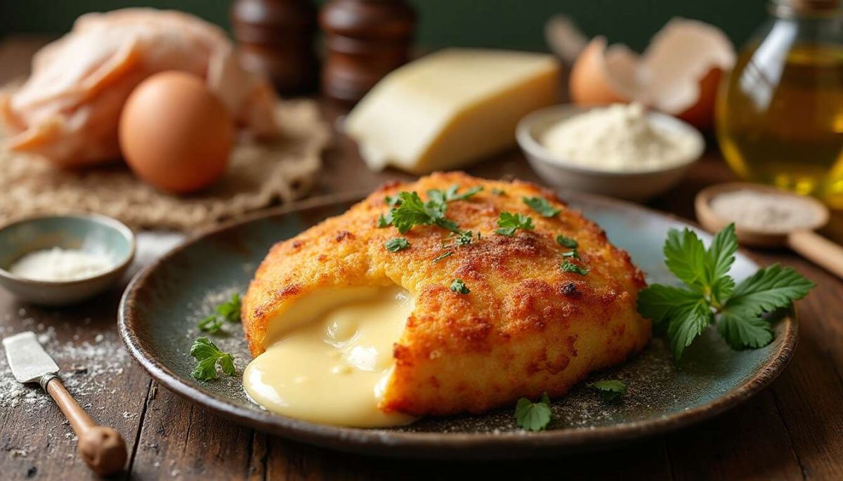 Une touche de camembert pour un cordon bleu inoubliable