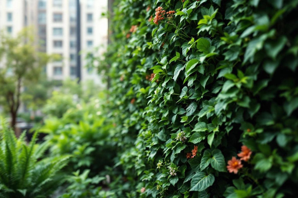 Transformez votre été urbain : la magie du jardin vertical