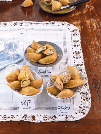 Knishes, Pirojki : chaussons fourrés aux saveurs russes