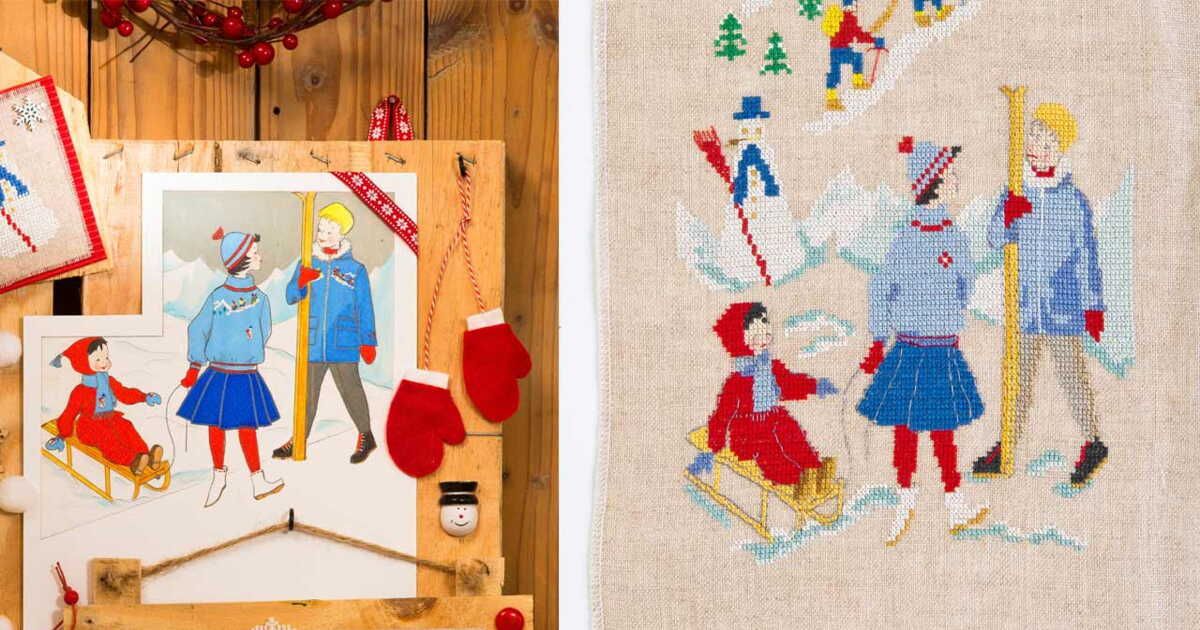 La magie des broderies vintage des années 50