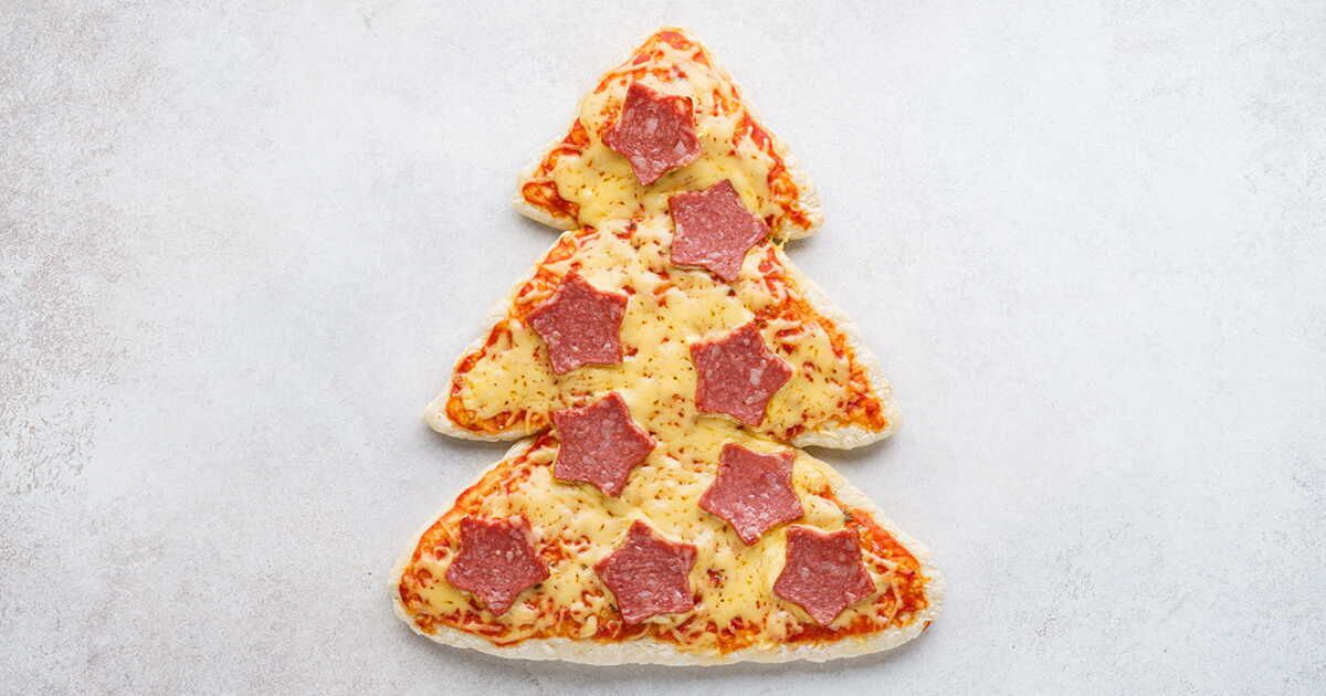 Un apéro festif en sapin : la recette pizza qui va enchanter vos invités