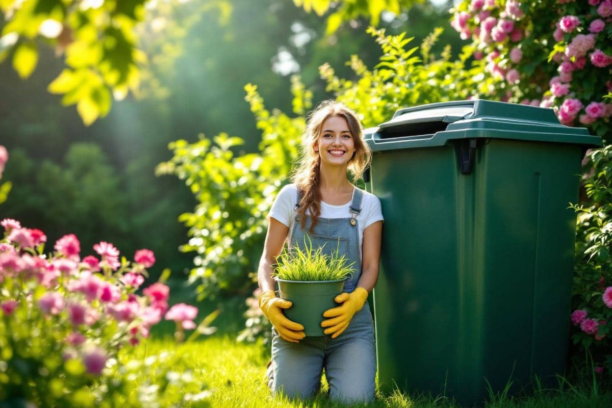 Donnez une seconde vie à vos déchets verts : le composteur 400L à 39,99 € chez Truffaut