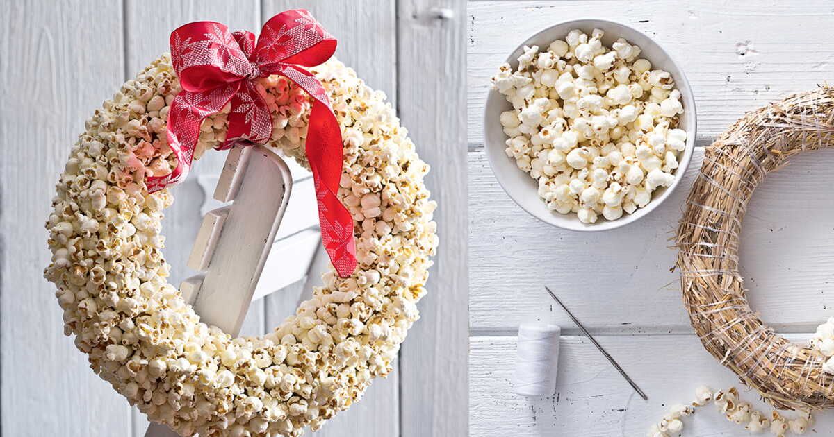 Une couronne de pop-corn : l’envers d’une tradition gourmande