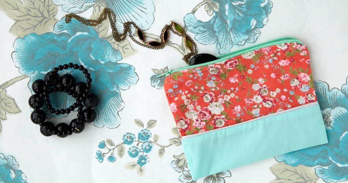 Apprendre à coudre une trousse à maquillage