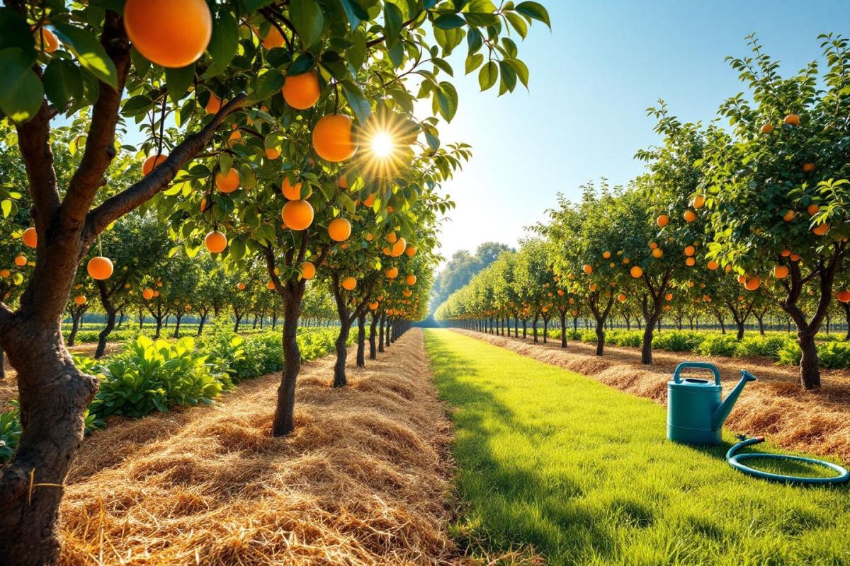 Juillet au jardin : les gestes essentiels pour préserver vos fruits sous la chaleur estivale