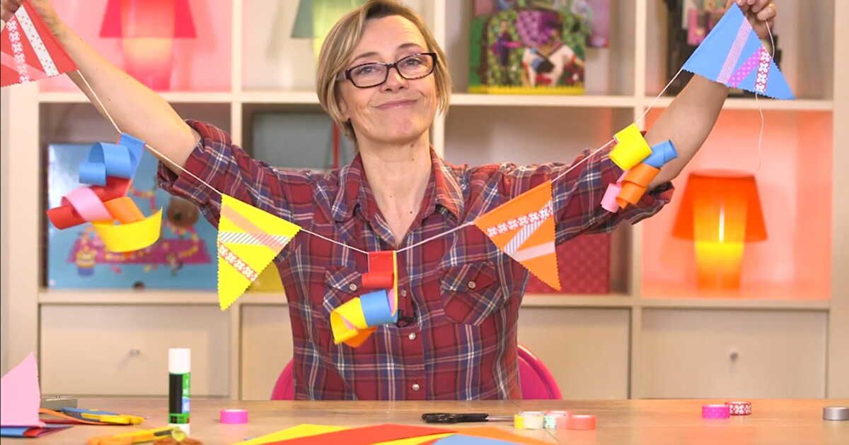 L'art de la guirlande en papier : créativité à la portée de tous
