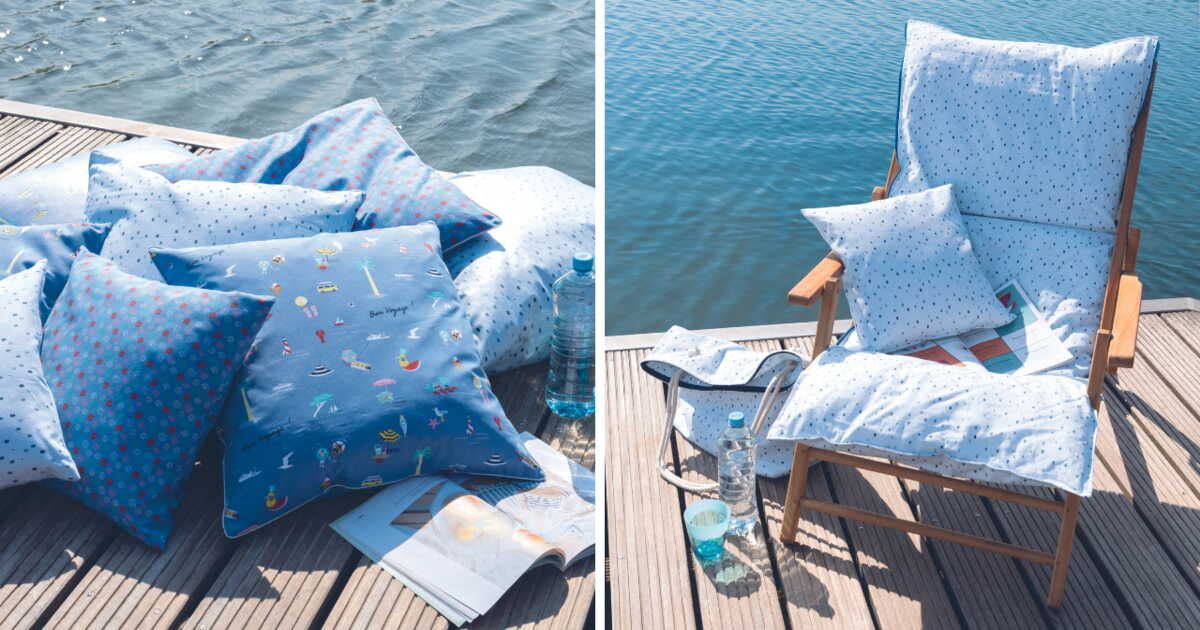 3 accessoires de salon de jardin en couture faciles à faire à la maison