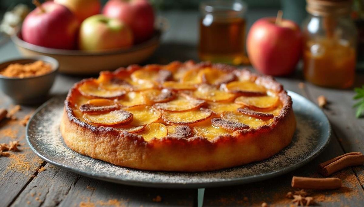 La tarte tatin légère sans pâte