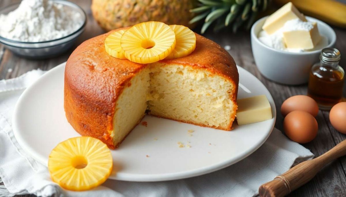 Gâteau à l’ananas moelleux : recette facile et savoureuse