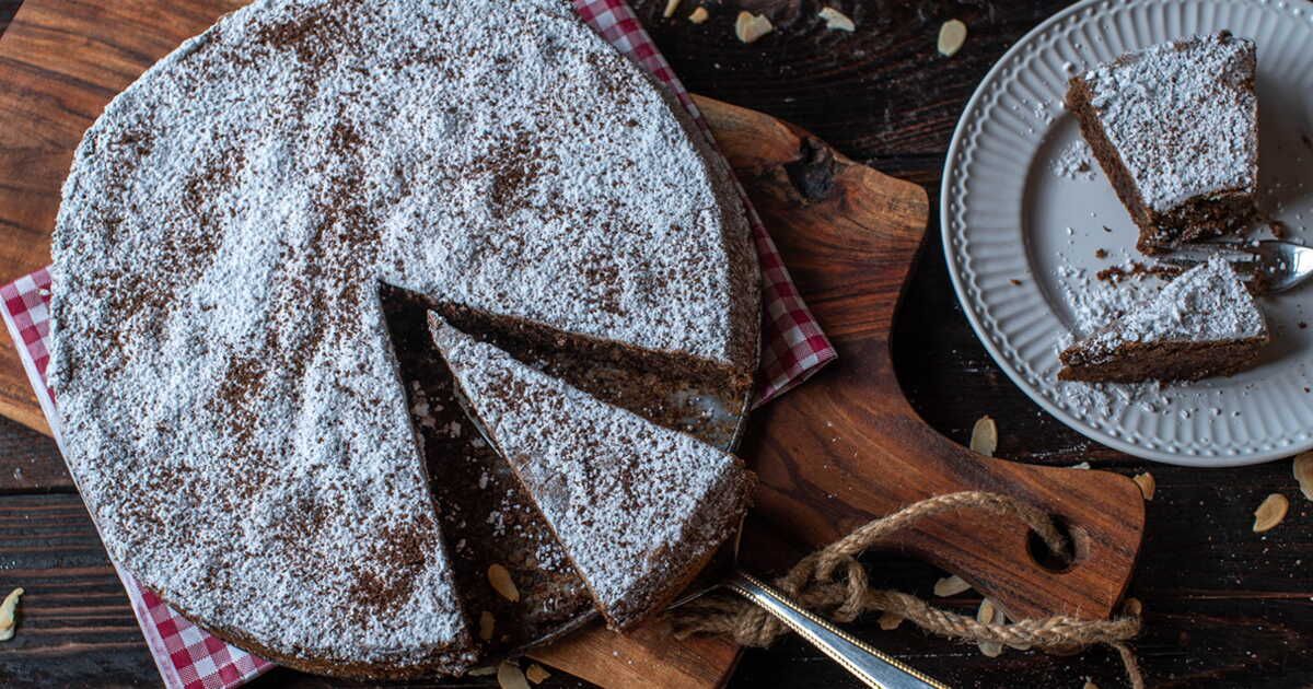 Torta caprese : la douceur italienne sans gluten par Laurent Mariotte
