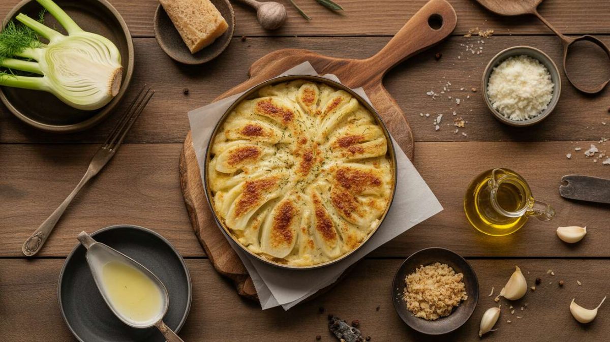 Un gratin de fenouil au parmesan qui enchante les papilles