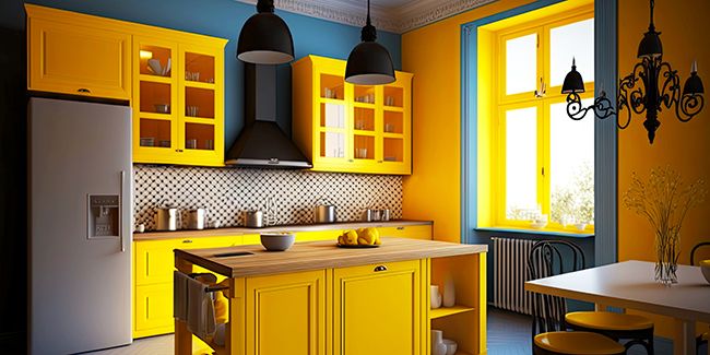Des couleurs inattendues pour transformer votre cuisine
