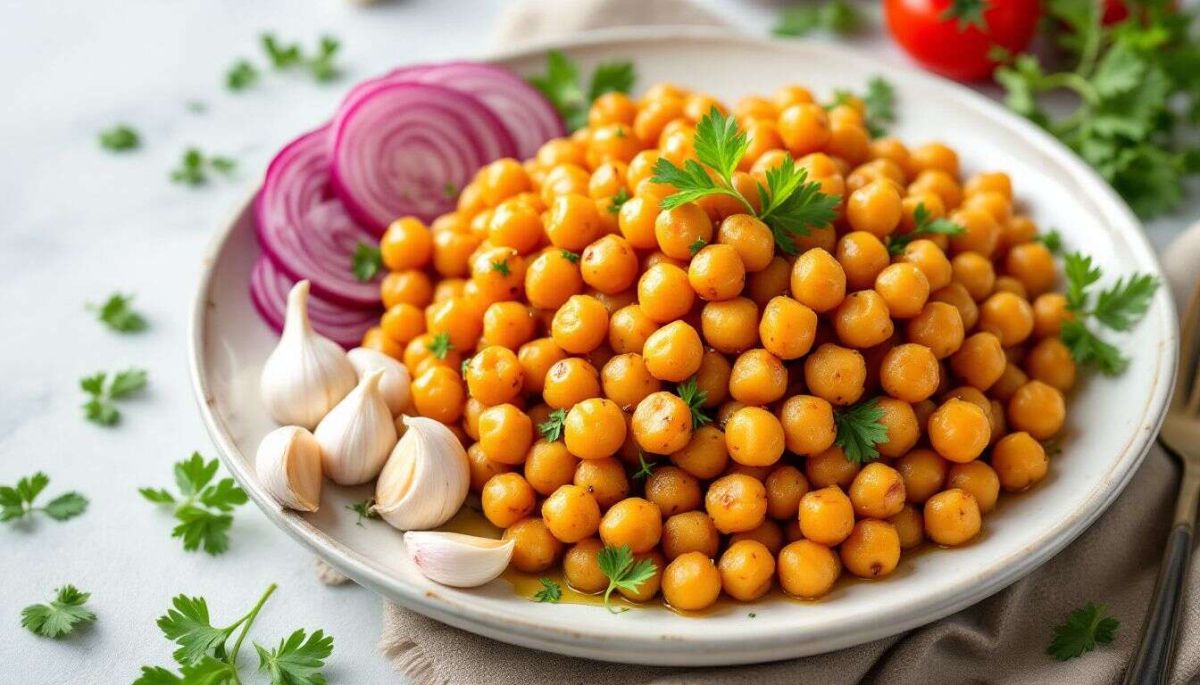 Découvrez la recette minceur des pois chiches à savourer au déjeuner