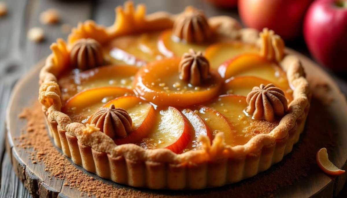 la tarte aux pommes de cyril lignac : un classique revisité