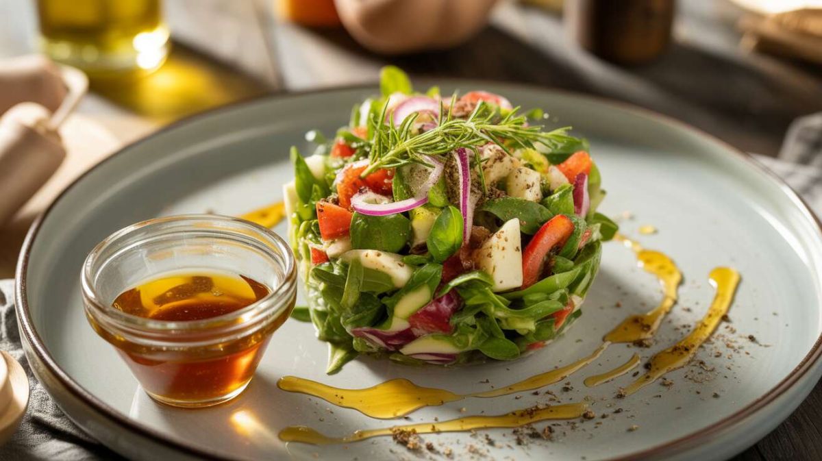 Réveillez vos salades d'été avec cette vinaigrette maison bluffante du chef étoilé