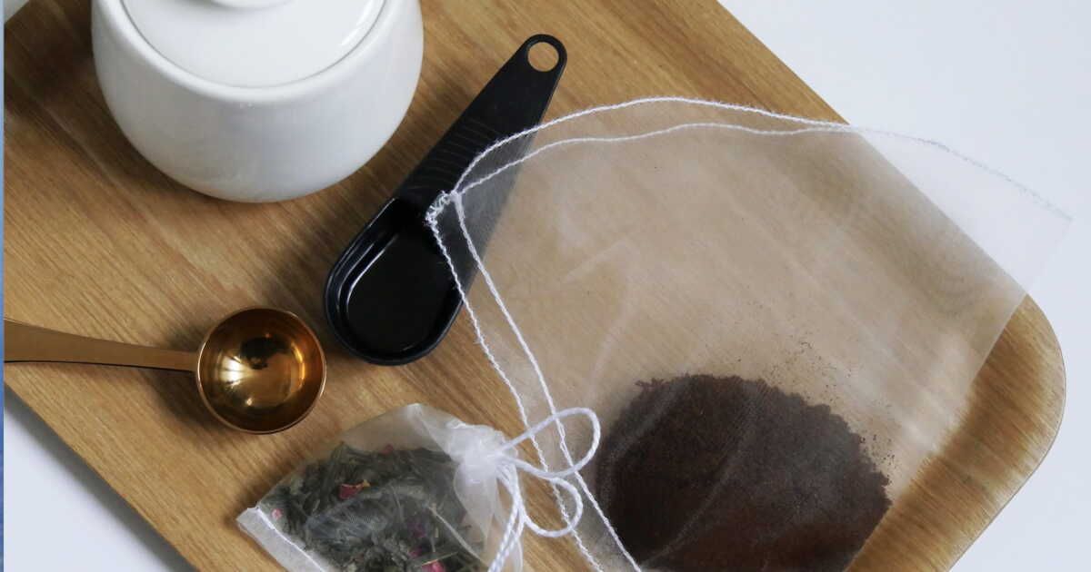 Créer des filtres à thé et café réutilisables