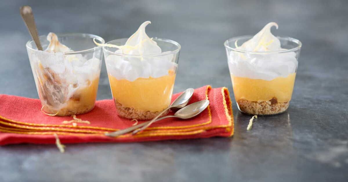 Découvrez la délicieuse verrine de tarte au citron
