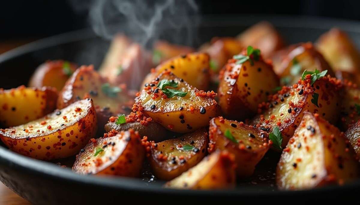 Découvrez la recette des potatoes maison épicées qui raviront vos papilles