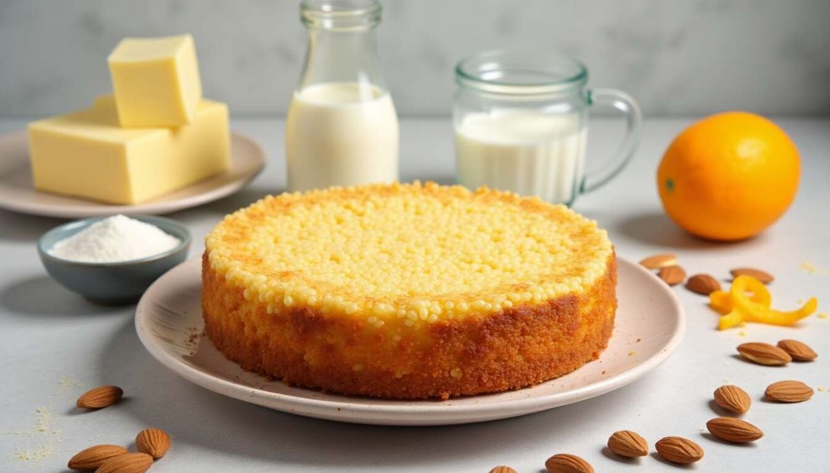Un gâteau au couscous : une recette sucrée qui va vous étonner