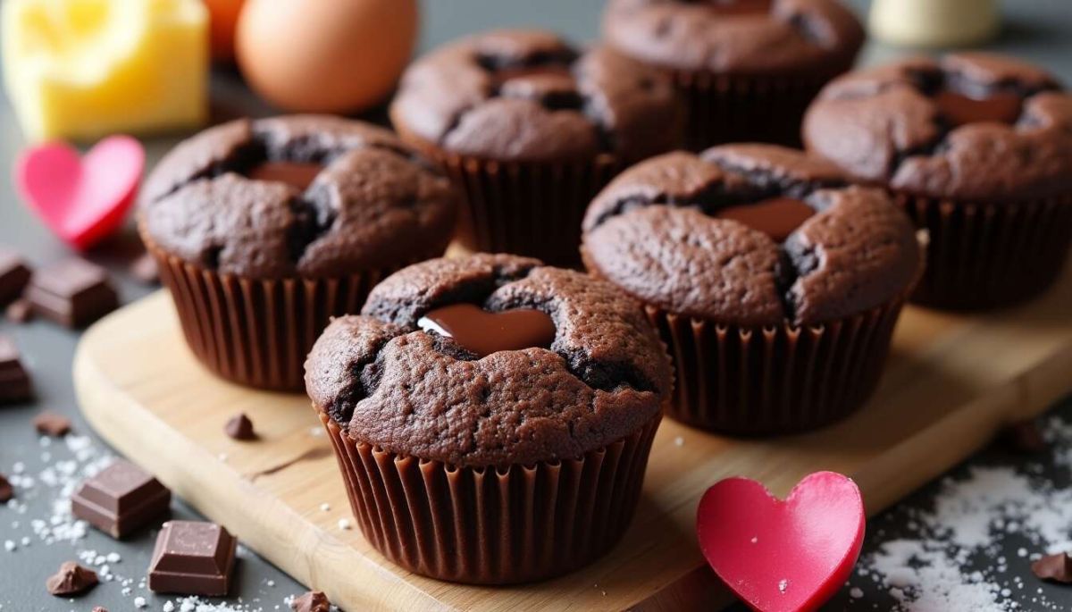 Des muffins au chocolat fondants préparés à l'Airfryer : une ode à la gourmandise