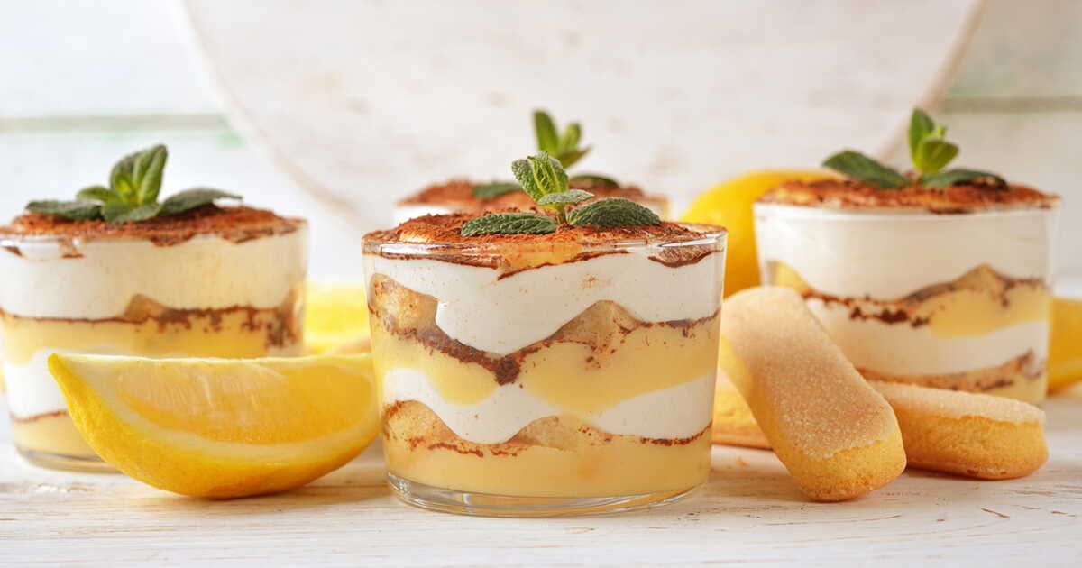 Tiramisu au citron : une fraîcheur rafraîchissante pour l'été