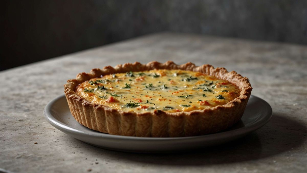 Une quiche sans pâte au thon et gruyère à préparer en un clin d'œil