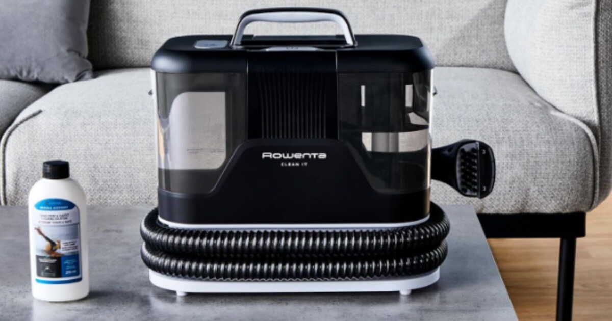 Amazon dévoile une offre irrésistible sur le nettoyeur de tâches Rowenta