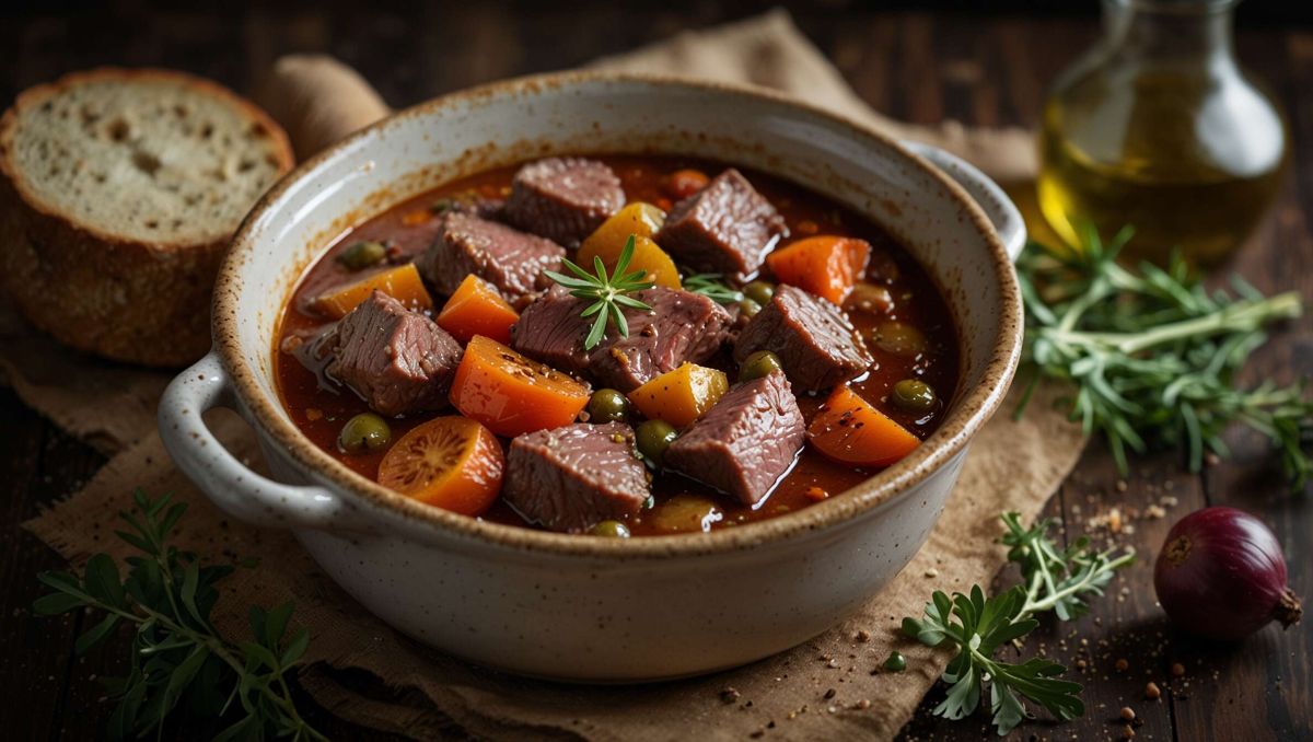 Une estouffade de bœuf à la provençale qui réchauffe les cœurs