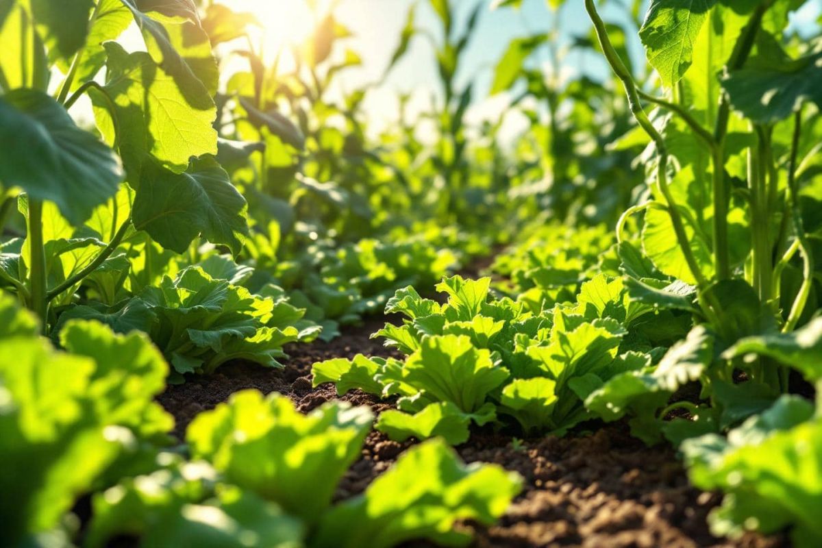 Le potager d'été : secrets d'associations pour un sol frais sans arrosage