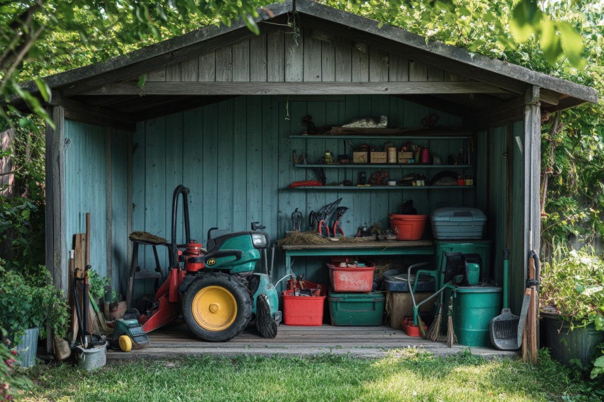 les objets à fuir de votre abri de jardin cet été