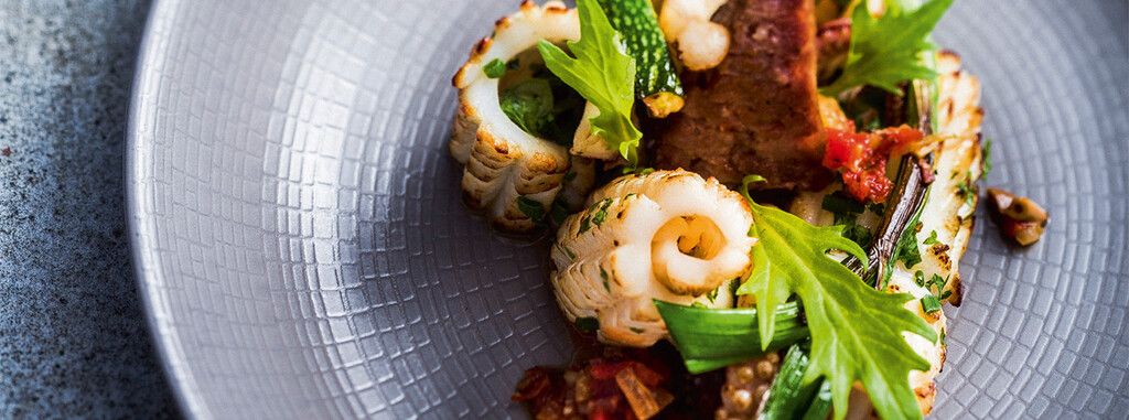 Recette : encornets grillés à la calabraise