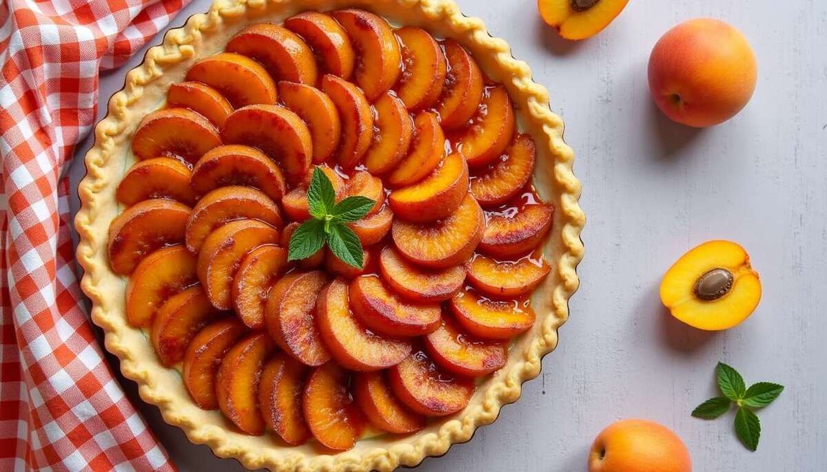 Découvrez la tarte fondante aux abricots, un dessert maison irrésistible